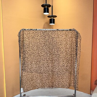 【金豹冰纱】120*180新中式高定国风百搭旅行围巾(2119)