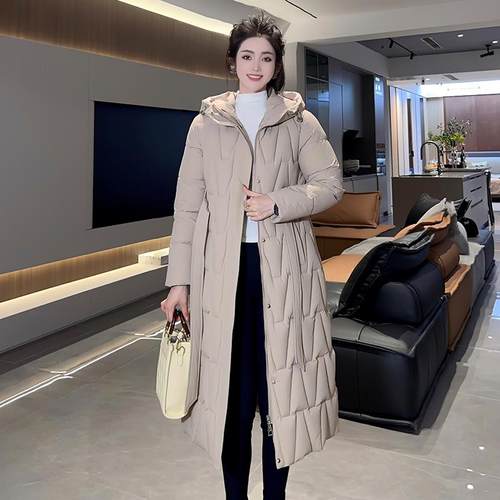 特大码2025冬季新款时尚舒适保暖收腰显瘦气质中长款棉服棉袄外套
