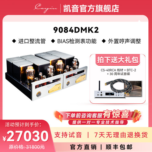 发烧胆机cayin分体式真空管后级