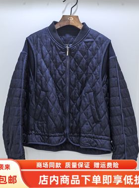 名紫轩M25CS111冬装2025女新款时尚休闲立领棒球服夹棉夹克短外套