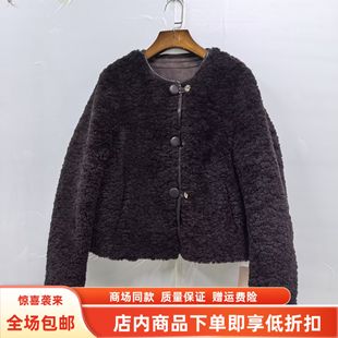 时尚 2025女新款 显瘦雪花绒颗粒保暖小个子百搭短外套 6171冬装 KLD