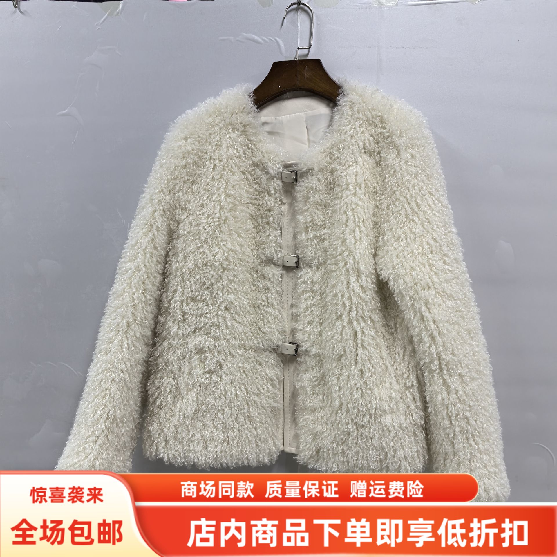 歌瑞莎G55S802冬装2025女新款时尚休闲韩式百搭小个子减龄短外套