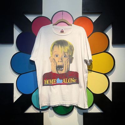 Home Alone小鬼当家Kevin凯文人像喜剧电影男女oldschool短袖T恤