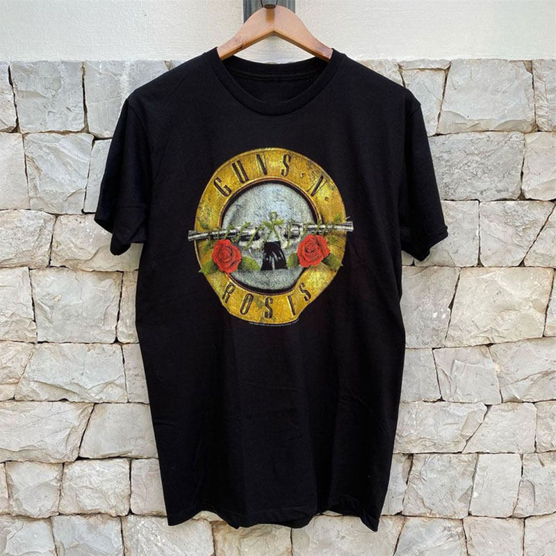 Guns N'Roses枪炮与玫瑰摇滚短袖欧美高街FOG枪花乐队男女潮流T恤,男装,T恤,淘宝优惠券,粉丝福利购,淘宝优惠卷