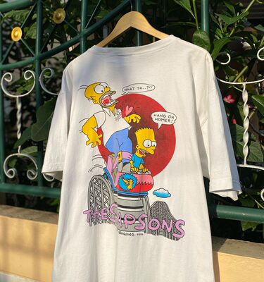 美式复古潮牌短袖T恤男