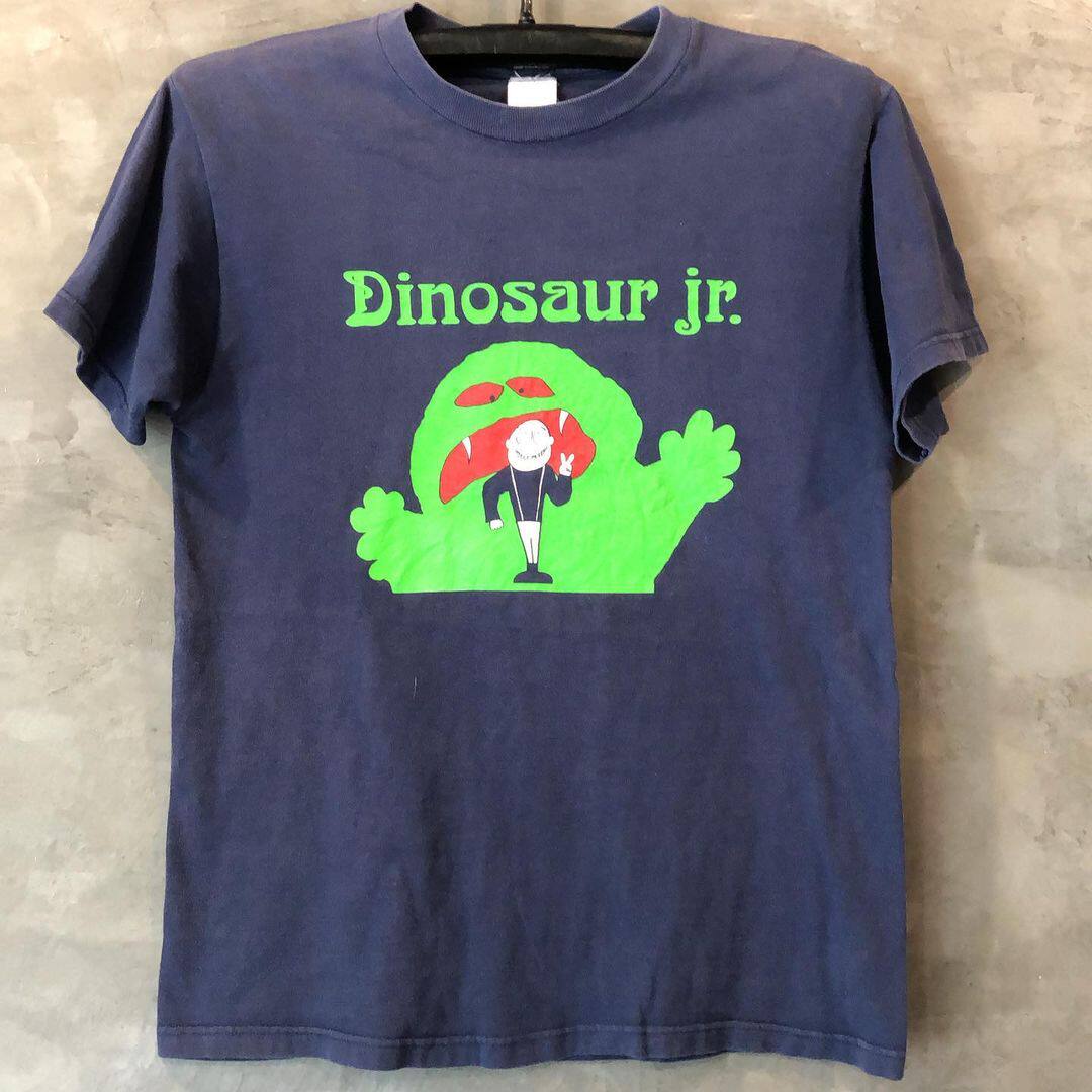 Dinosaur Jr恐龙二世另类摇滚乐队高街短袖男女T恤潮流落肩情侣装