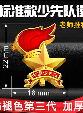 小学生通用少先队员徽章别针