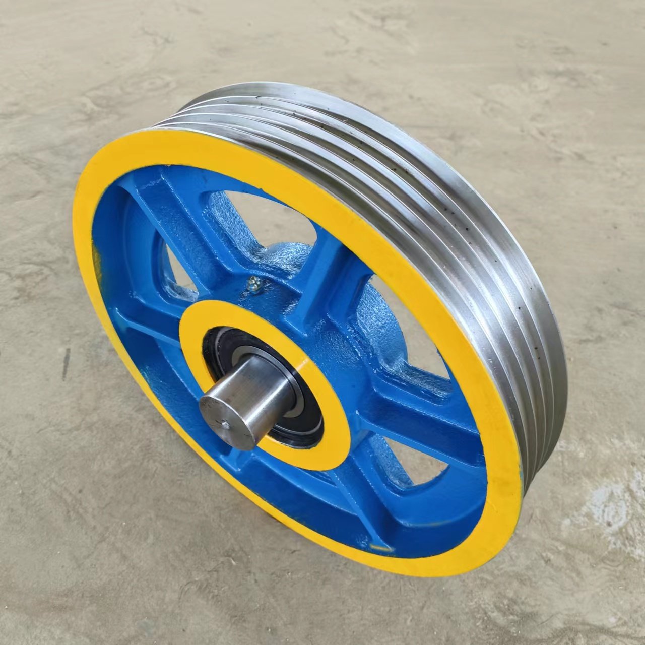 电梯反返绳轮 对重轮 轿顶轿厢轮电梯轮机房导向轮尼龙轮适用永大