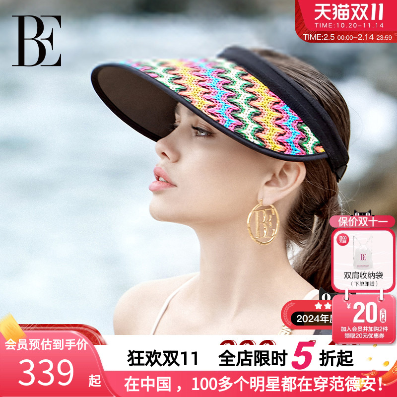 BE范德安度假系列遮光防晒遮阳帽