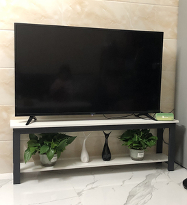 经济型电视柜小户型钢木电视桌
