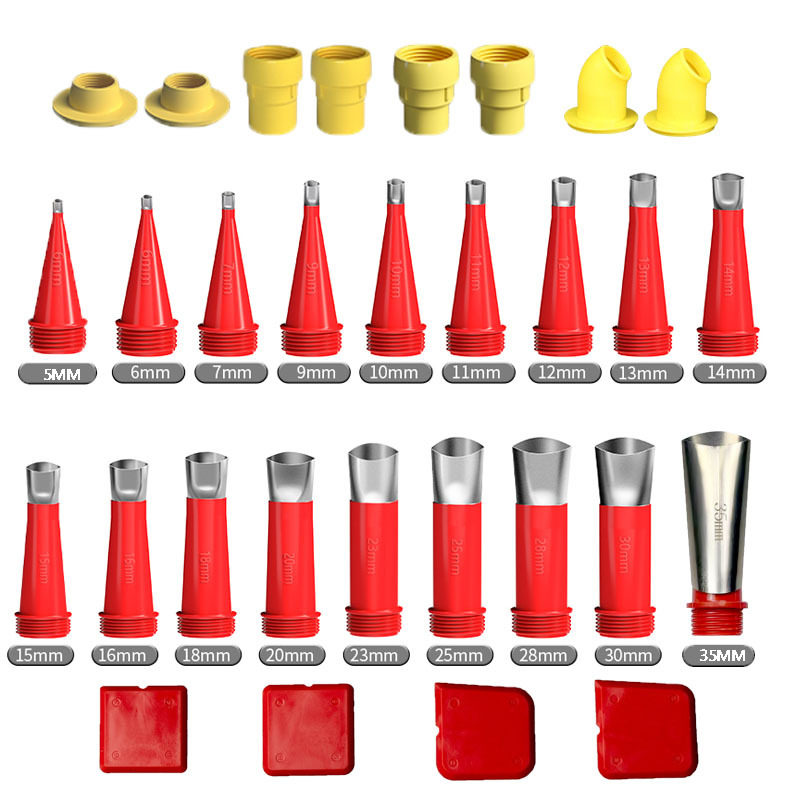 不锈钢胶嘴可拆卸底座门窗结构胶嘴枪嘴打胶神器密封胶玻璃胶枪嘴,基础建材,美缝工具,淘宝优惠券,粉丝福利购,淘宝优惠卷