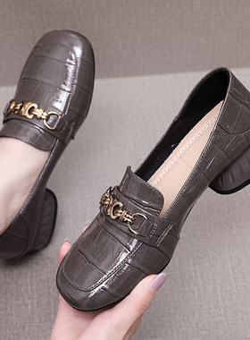 2025真皮超软新款大码皮鞋41一43真皮脚肥脚宽单鞋软底女鞋42超软