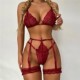 Neck Lace Thong Sexy Bra Women Lingerie Underwear