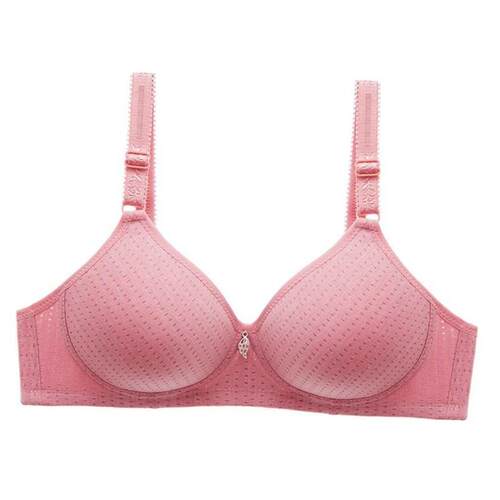 Women's Thin Steel Ringless Bra Plus Size Underwear Soli