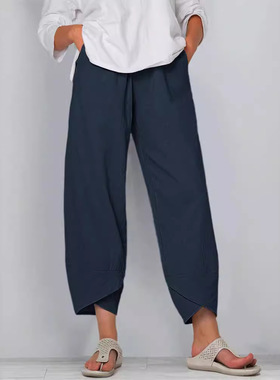 S-5XL women plus size Casual trouser casual lady loose pants