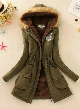 Women Winter Ladies Long Jacket Coat Jackets Warm Coat女外套