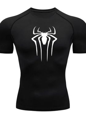 New Compression Shirt Men Fitness Gym Super Hero Sport Runni