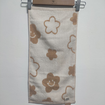 新疆彩棉儿童提花毛巾柔软亲肤