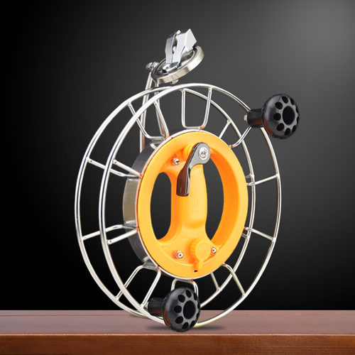 胜利双摇风筝钢轮转动流畅不卡线