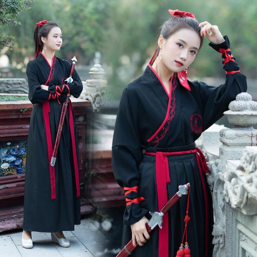 原创新款魔道祖师忘羡cp改良汉服交领齐腰服绣花动漫cos学生团体在类目 女装/女士精品, 唐装/民族服装/舞台服装, 民族服装/舞台装中 - 来自Buy2taobao.com提供专业的淘宝代购服务