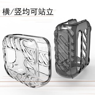 适用于jblgo4蓝牙音箱软硅胶套JBLGO4音响保护套TPU透明音箱套jbl