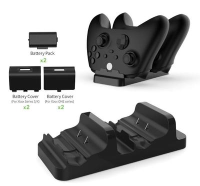 XboxSeriesX/S无线手柄双充SLIM/ONE X双电池充电底座套装