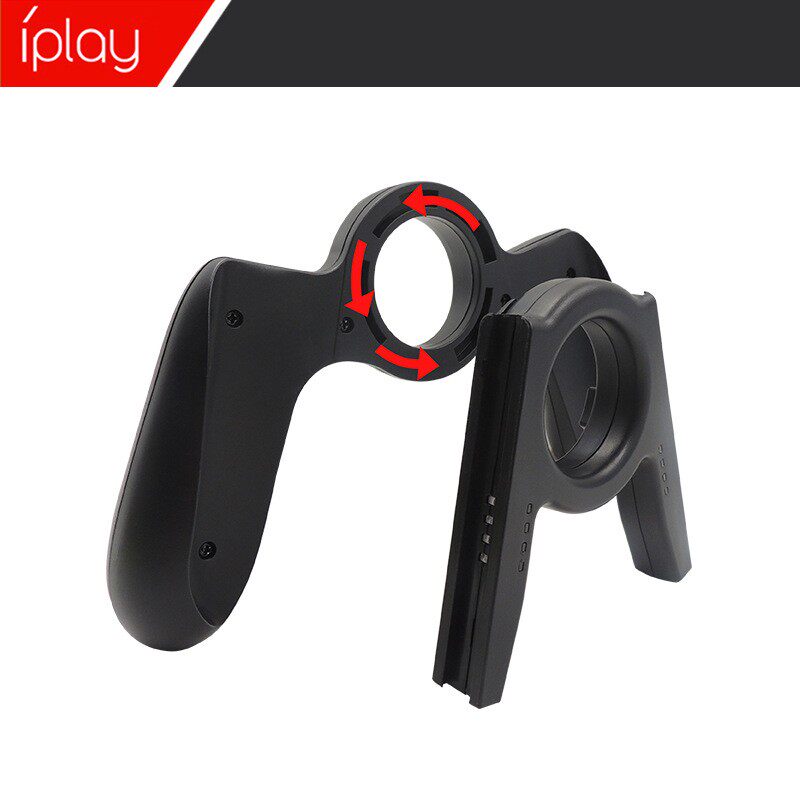 왼쪽 및 오른쪽 핸들 전환 게임 그립 스위치 OLED 소형 핸들 지원 핸들 분리형 핸들 그립