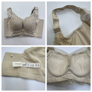 100%百分百感觉B杯调整蕾丝聚拢防下垂收副乳内衣文胸断码 6009