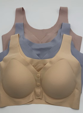 100%百分百感觉Ｂ背心薄款无痕前开扣哺乳喂奶孕妇内衣女文胸2552
