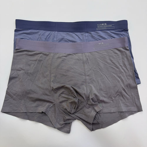 代*购男士莫代尔内裤中腰柔软舒适U凸设计舒适四角短裤断码清仓