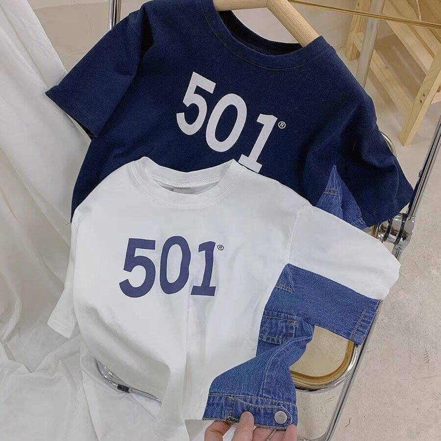 男童 拼接 牛仔短袖 T恤 2021夏 韩国童装 儿童洋气 宽松 上衣 潮|msdalam kategori Kanak-kanak/Bayi/Keluarga dipasang, baju-T - dari Buy2taobao.com untuk memberikan perkhidmatan ejen Taobao profesional membeli