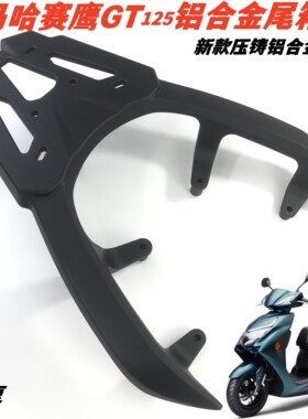 适用雅马哈赛鹰GT125后货架尾箱架 赛鹰JYM125T-2C加厚后尾架货架