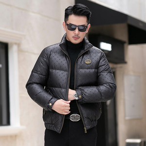 2025冬季新款男士立领90白鸭绒羽绒服 8897-P280有视频绒有，男装羽绒服，钱塘6023