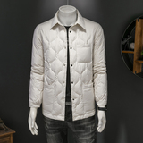 2024冬季新款男士90白鹅绒羽绒服鹅绒8891-P325有视频假模，男装羽绒服，钱塘6023