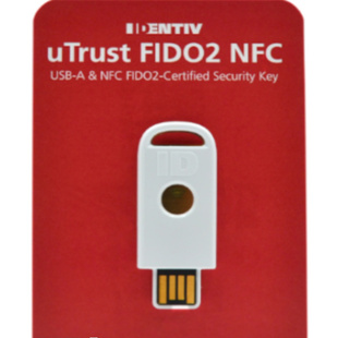 Fido2 NFC key安全秘钥双重加密认证美国BOA登入 PIV OTP windows