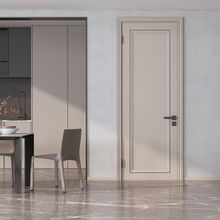 实木复合门 简约欧式 山海4M21 卧室门室内门水漆环保 梦天木作