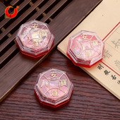 香炉用品安炉八宝佛堂供奉香炉铜钱配件佛像内部装 饰安放香炉