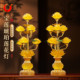 七品九品莲花灯供佛灯一对佛堂花瓶灯大型多头供奉插电长明荷花灯