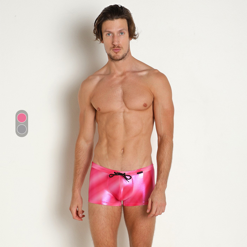 MANSTORE速干闪耀渐变平角泳裤