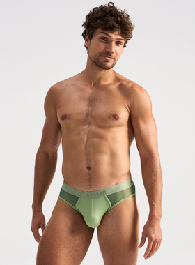 TEAMM8 透视网纱三角内裤 立体囊袋低腰性感柔软透气舒适运动健身