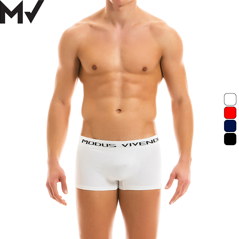 立体囊袋无缝柔软男士平角内裤