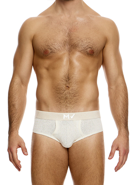 MODUS VIVENDI 分仓囊袋复古磨毛柔软性感低腰男士三角内裤 09413