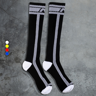 ADDICTED FETISH 撞色恋物长筒袜 健身运动性感跑步派对野狼