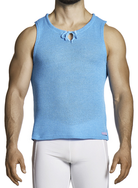 MODUS VIVENDI 编织网眼运动背心 修身经典奢华柔软透气健身01231