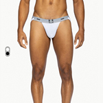 BIKE 复古运动提臀男士双丁内裤  立体囊袋柔软性感低腰运动健身