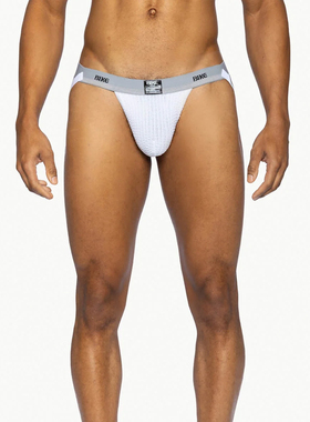 BIKE 复古运动提臀男士双丁内裤  立体囊袋柔软性感低腰运动健身