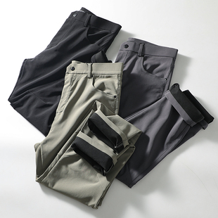 户外防风防水软壳休闲裤 王炸牛货 秋冬男士 3D立裁 复合摇粒绒