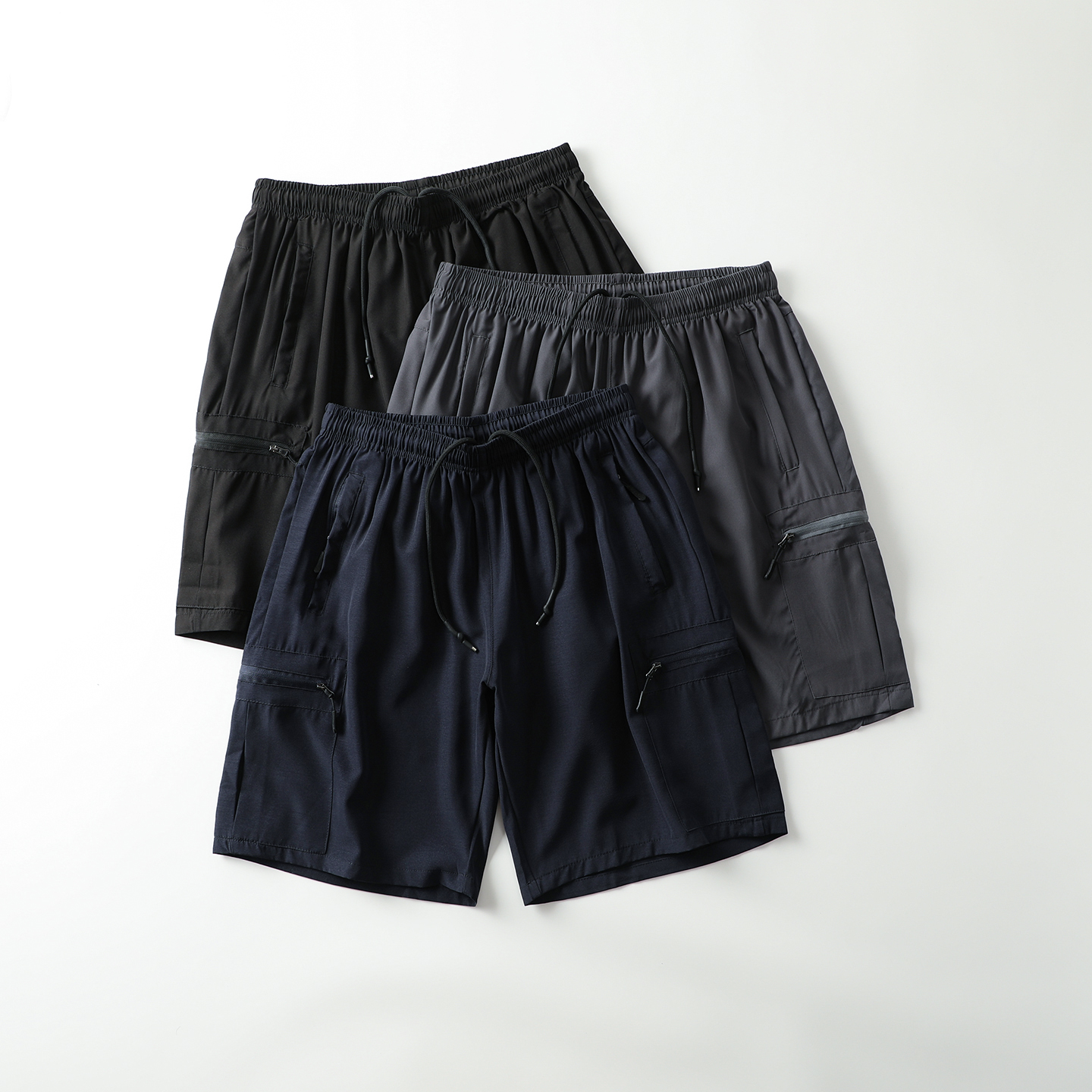 机能多口袋吸湿速干工装运动短裤