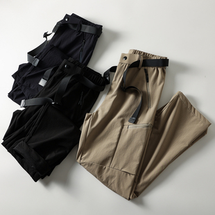 山系户外!MX4D立裁!高弹抗撕裂!男士秋季多功能腰带运动休闲裤