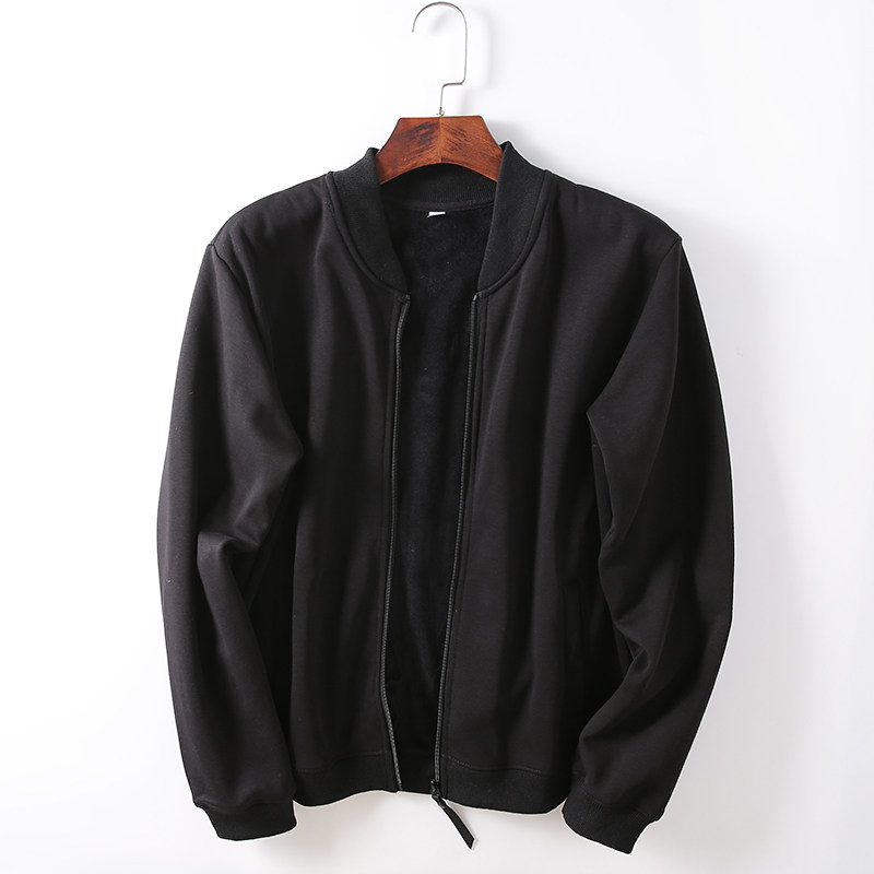 万年常青！内里复合加绒！秋冬男士休闲棒球领简约保暖夹克外套潮,男装,夹克,淘宝优惠券,粉丝福利购,淘宝优惠卷